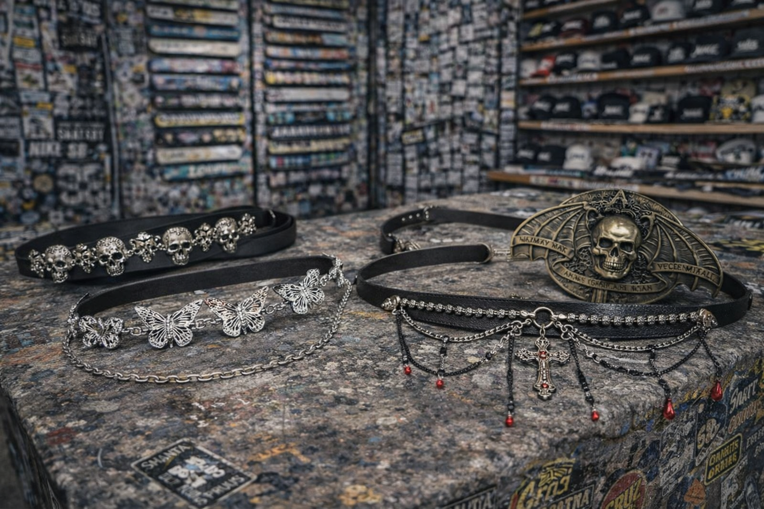 Belts and belt buckles