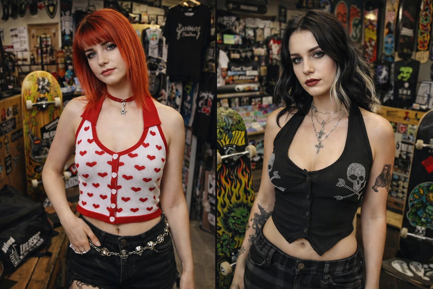Tops/Halter Necks