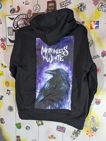 Motionless in white hoodie