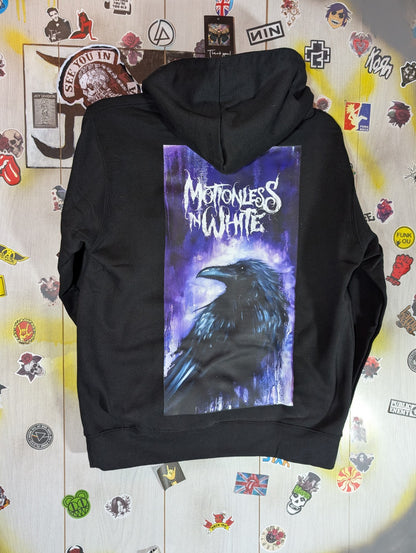 Motionless in white hoodie