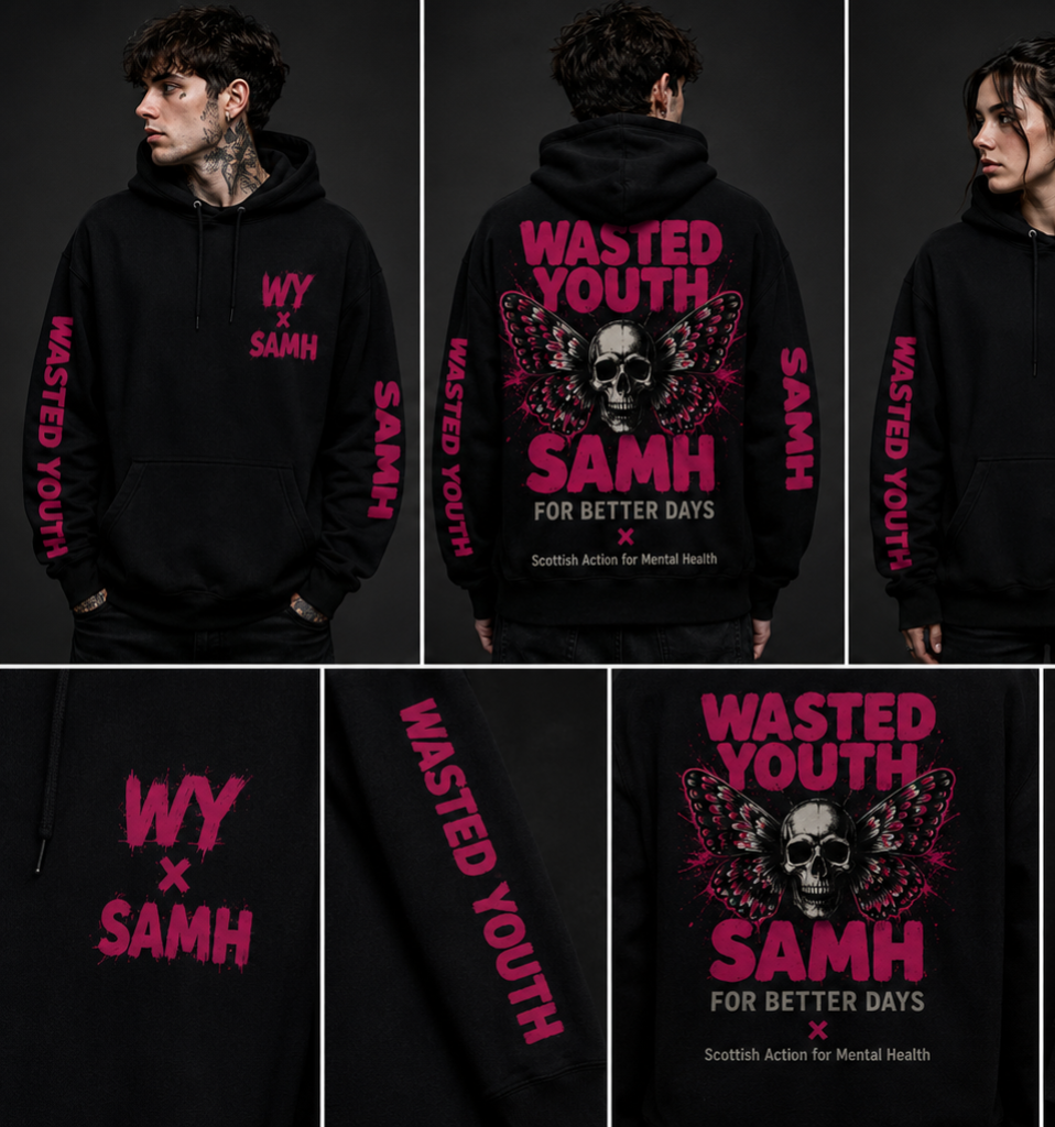 SAMH Moth hoodie